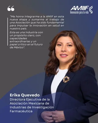 Nombramiento Erika Quevedo Directora Ejecutiva AMIIF